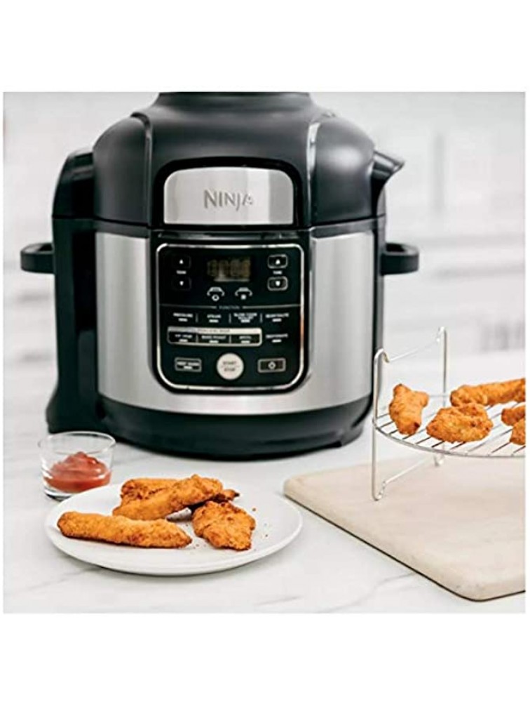 Ninja Foodi OS405 10-in-1 8 Quart XL Pressure Cooker Air Fryer Multicooker Stainless - B7TLQZO39