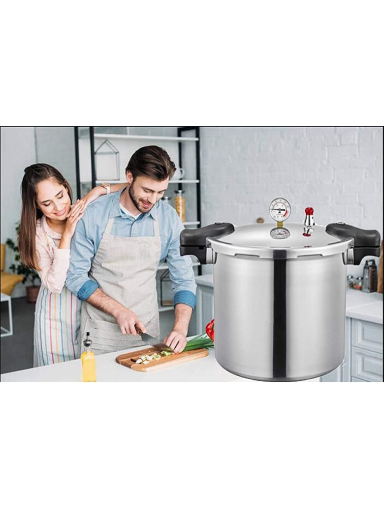 pressure canners for canning,Aluminum canner pressure cookers 25quart Pressure Canner with Pressure Control Explosion-proof safety best pressure cooker Compatible:natural gas,open flame,US.spot goods - BBVAKB8TU