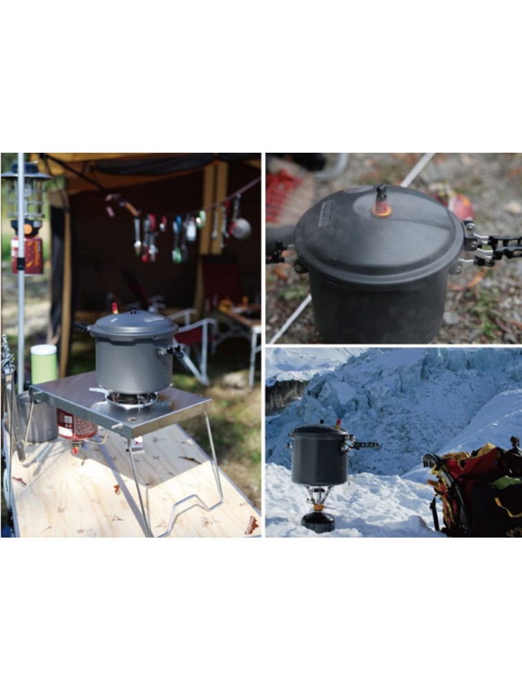 Snowline Camping Outdoor Pressure Cooker Portable Rice Cooker 2.4L 2-3 People - B4EM2FFKE