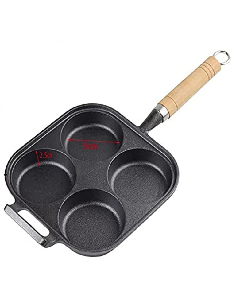 AIPING 6-hole Omelet Pan Fit For Burger Eggs Ham PanCake Maker Frying Pans Creative Non-stick Wok No Oil-smoke Breakfast Grill Cooking Pot Saucepans Color : A - B1Q3R3T26