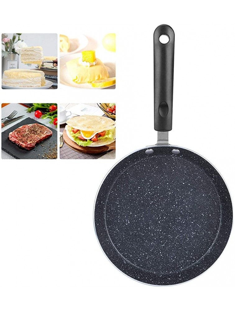 Alvinlite Non‑Stick Frying Pan Cooking Saute Pan Breakfast Pot for Breakfast Pancake Egg Pizza 6 inches - B9WEPNPRD