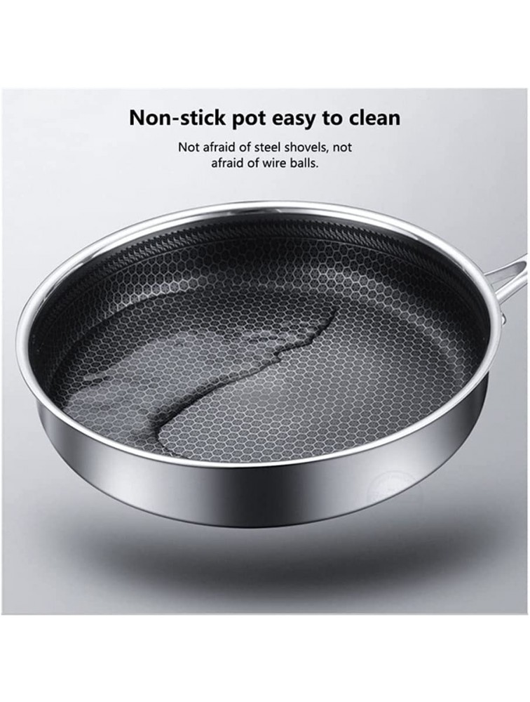 Frying Pan with Glass Lid Nonstick Saute Pan 28cm Frying Pan With Glass Lid- The Perfect Saute Pan Suitable For All Stoves Including Induction - BJP4SEU4R
