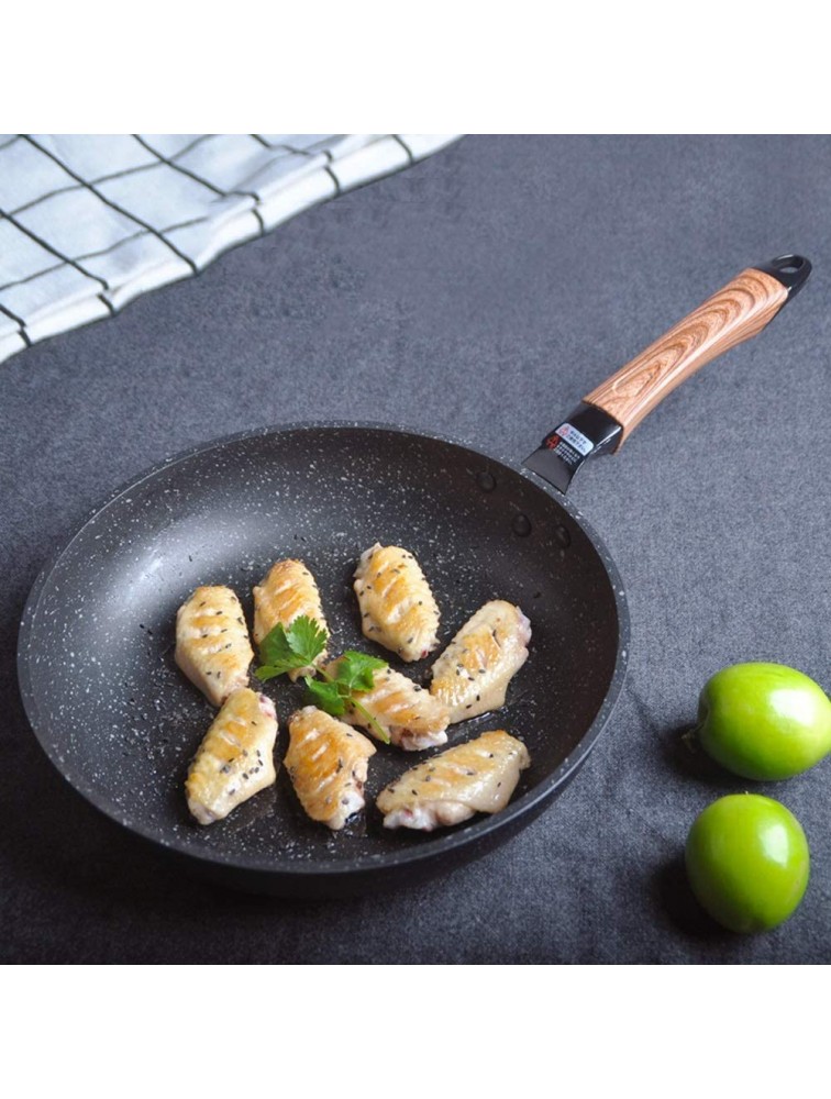 LMZZ Nonstick Frying Pan Coating Bottom No Oil Smoke Breakfast Grill Pan Cooking Pot Use for Gas - BQOBTJ6PC
