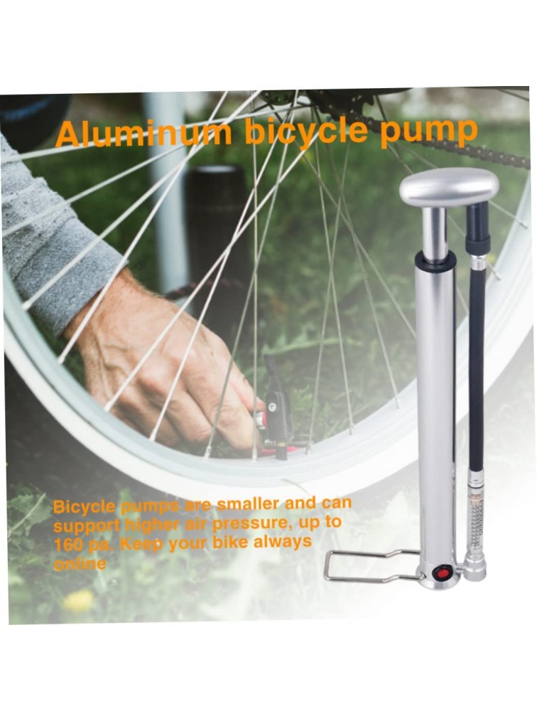 LysiMuus Bike tire Pump High Pressure Pump Mini Bicycle Tire Inflation Pump Fast Inflation Suitable for Presta and Schrader-Accurate Inflation - BYOUI3OS6