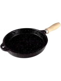 GW Store Cast Iron Skillet Pan Provolone provoleta Melted Cheese Pan,Diameter 6''' Deep: 3 4 Inch | Made Of Cast Iron With Enameled Finish And Wood Handle |Hand-made In Argentina - BFIJ4B87X