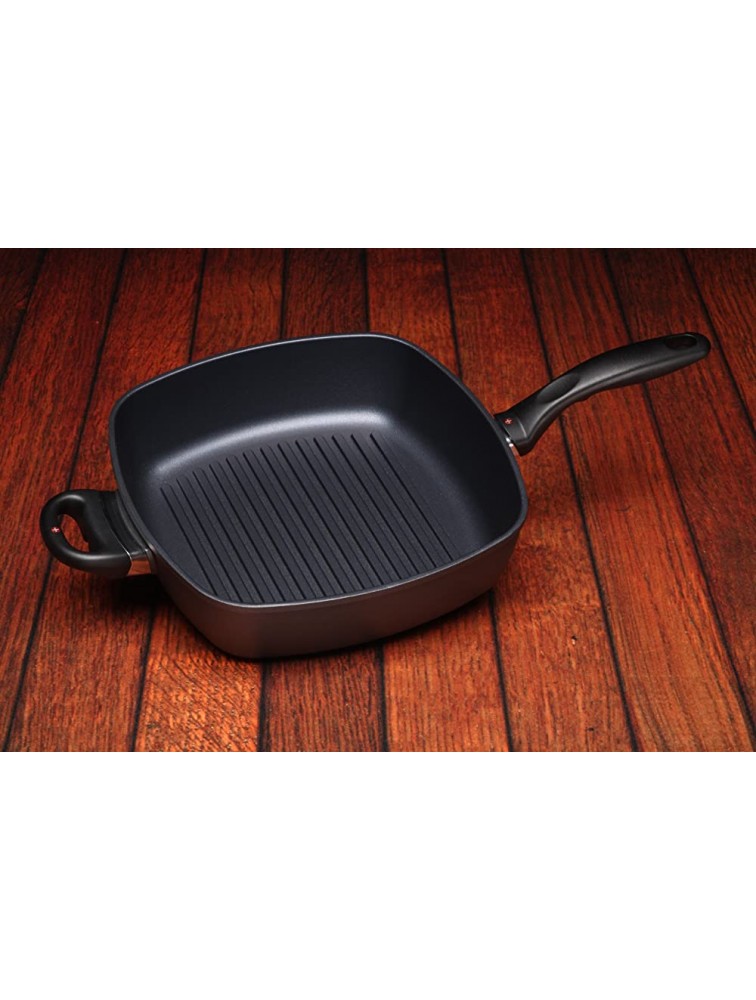 Swiss Diamond Induction Nonstick Square Grill Saute Pan 11 x 11 - BY15TU04F