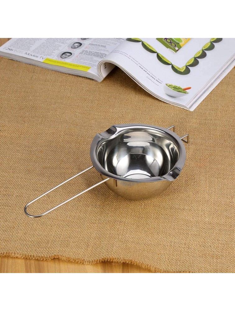 Chocolate Melting Pan Milk Melting Pot Sturdy Stainless Steel Butter Melting Pot for Kitchen - BKS3ROH4R