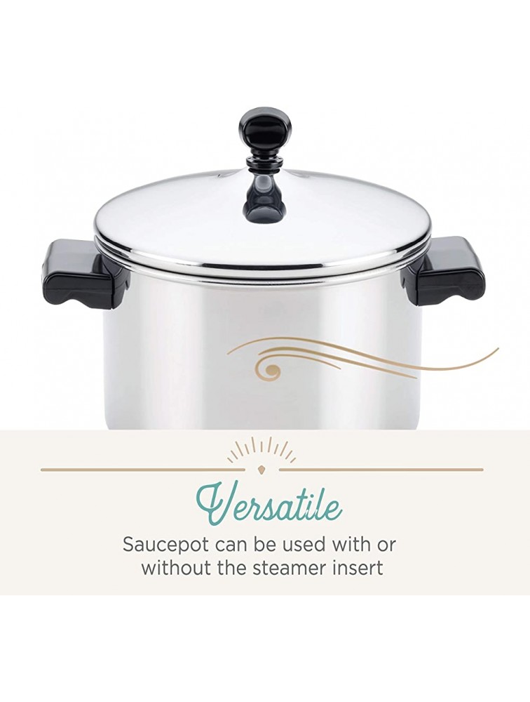 Farberware Classic Stainless Series 2-Quart Covered Double Boiler - B97W7QK29