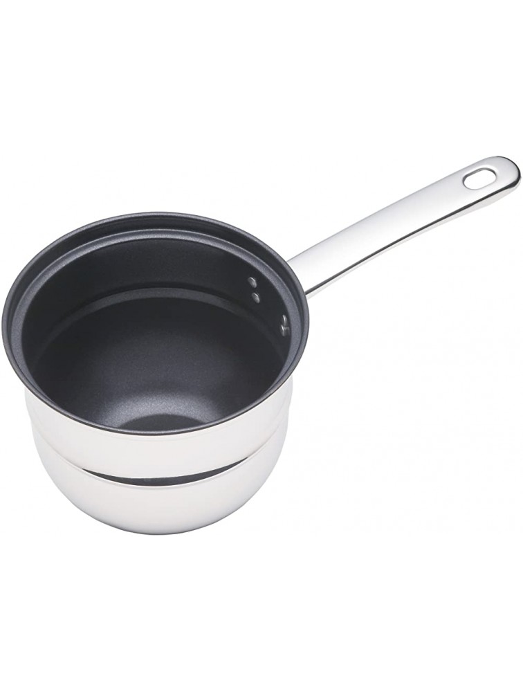 Kitchencraft Induction-safe Stainless Steel Double Boiler Porringer bain-marie - B6X9AY7LL