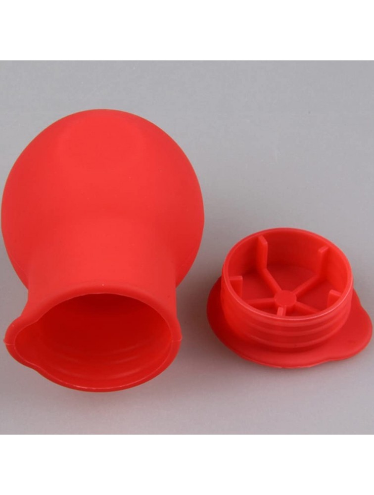Silicone Melting Pot Melt Chocolate Butter Heat Milk Sauce Microwave Kit Creative Kitchen Tools 1 Piece Red - B2PO3HQ13