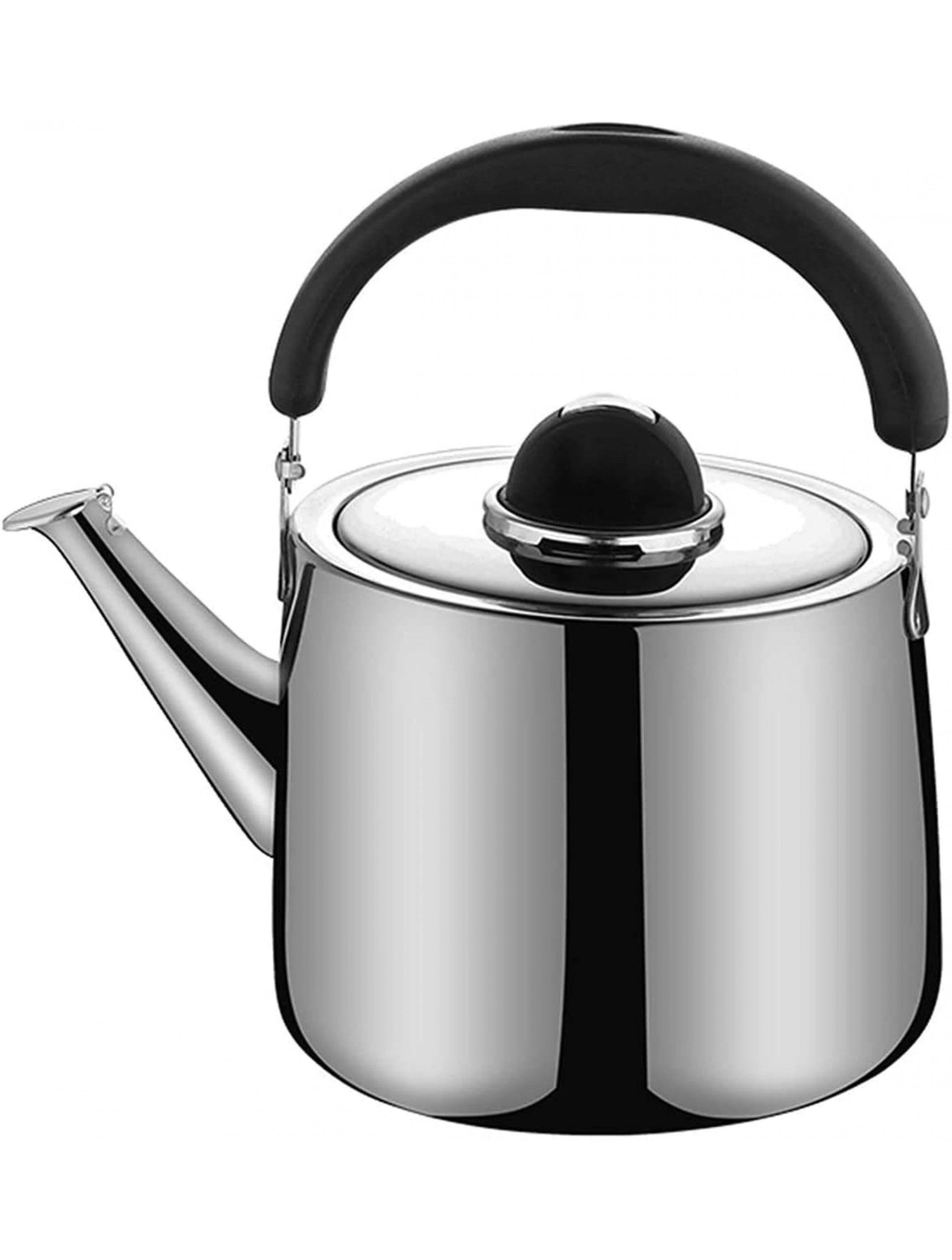 GQCSF Teapots Tea Kettle Whistling Whistling Tea Kettle for Stove Top Camping Kettles Stainless Steel for Boiling Water Large Capacity Tea Kettles GQCSF220426Size:7L - BYKMA8UER