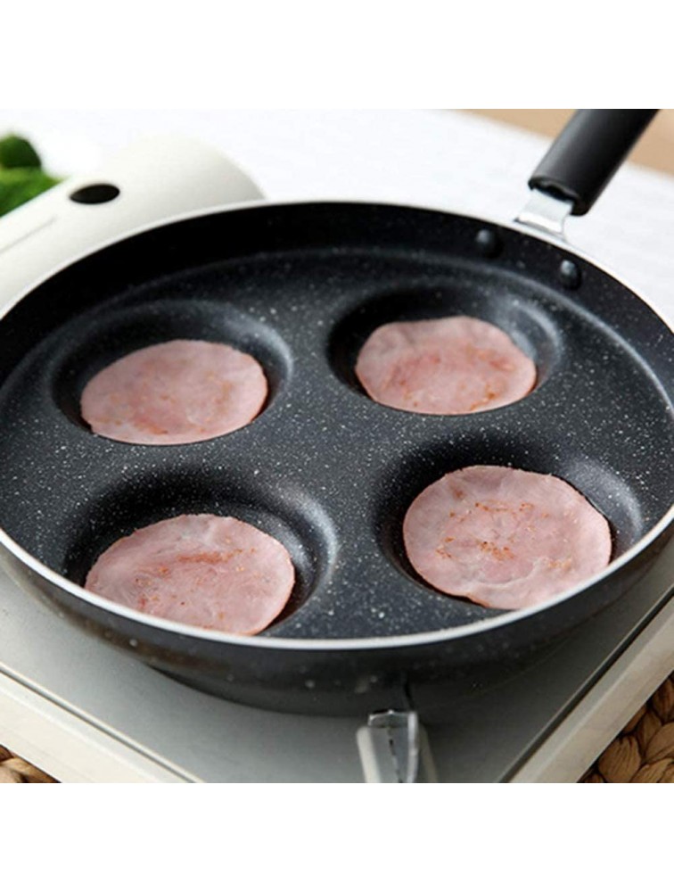 Aluminum Alloy Multifunction Non-Stick Frying Pan 4 Units Frying Pan Pots Pot Egg Pancake Steak for Gas Cooker - B1EPB36LA