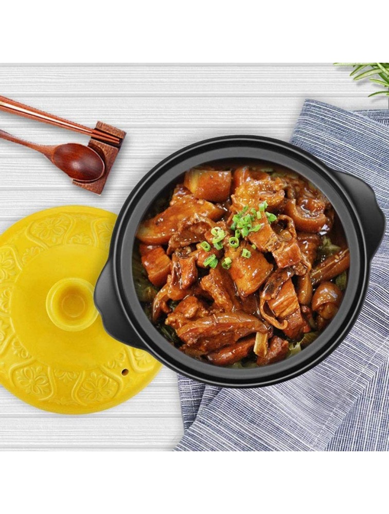 SCRFF Porcelanas cocinar comida coreana Estufa olla para sopa de cerámica utensilios de cocina saludable olla olla de barro Size : 2.8L - BM65DFAMK