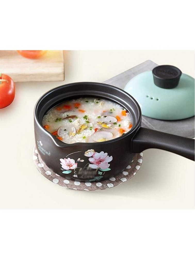 UXZDX Soup Pot Milk Pot Ceramic Casserole Baby Baby Boiled Noodle Pot Porridge Soup With Handle High - B08H0JULK