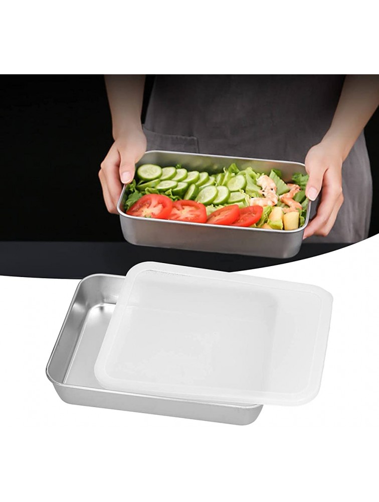 Non Stick Tray Baking Pan Exquisite with Cover for Dining Room for KitchenS - B6UZLYW4O
