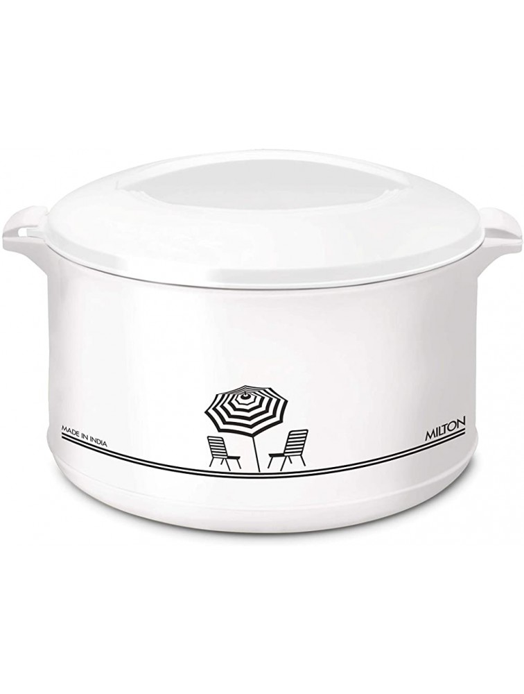 Insulated Warmer  Hot Pot  Food Serving Casserole Pan 10L White - B7B4ATOJT