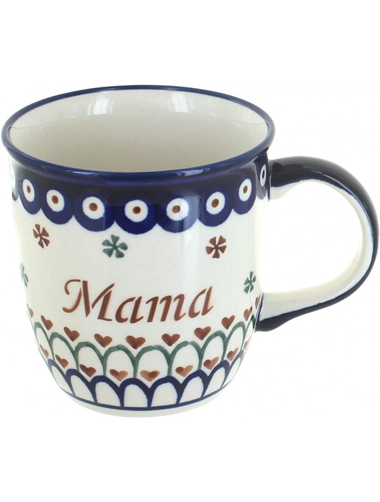 Blue Rose Polish Pottery Mom Mug - BPEEEMC4D