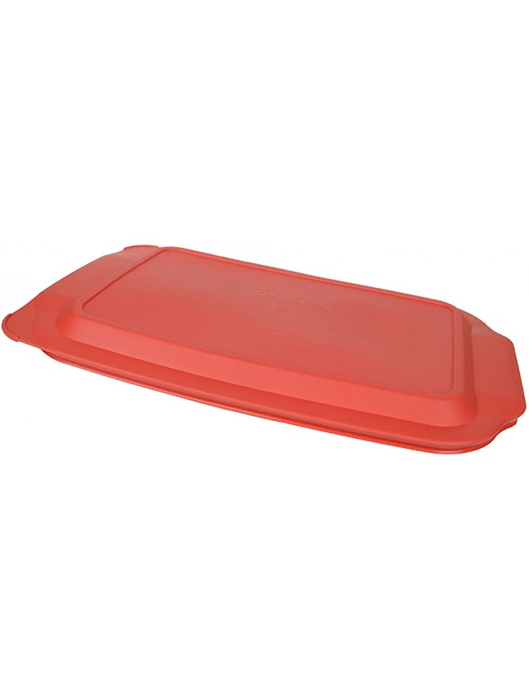 Pyrex 234-PC Red Plastic Lid for 4 Quart Oblong Baking Dish - B5CHDQSUQ