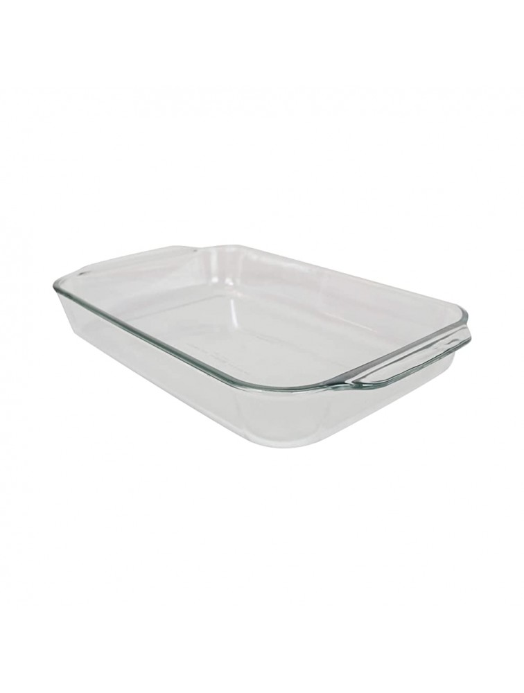 PYREX 3QT Glass Baking Dish with Blue Cover 9 x 13 Pyrex - B30ORS0BV