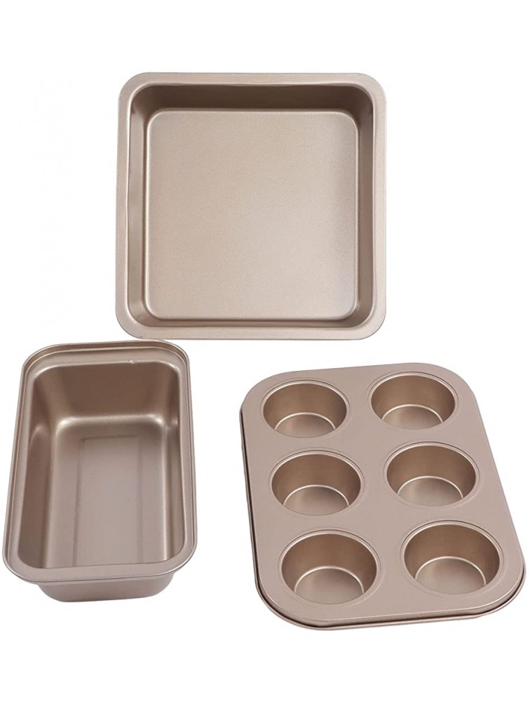 Bakeware Set Good Thermal Conductivity Space Saving Professional Bakeware Kit for Baker for Home for Kitchengold - BIW6D5XEN