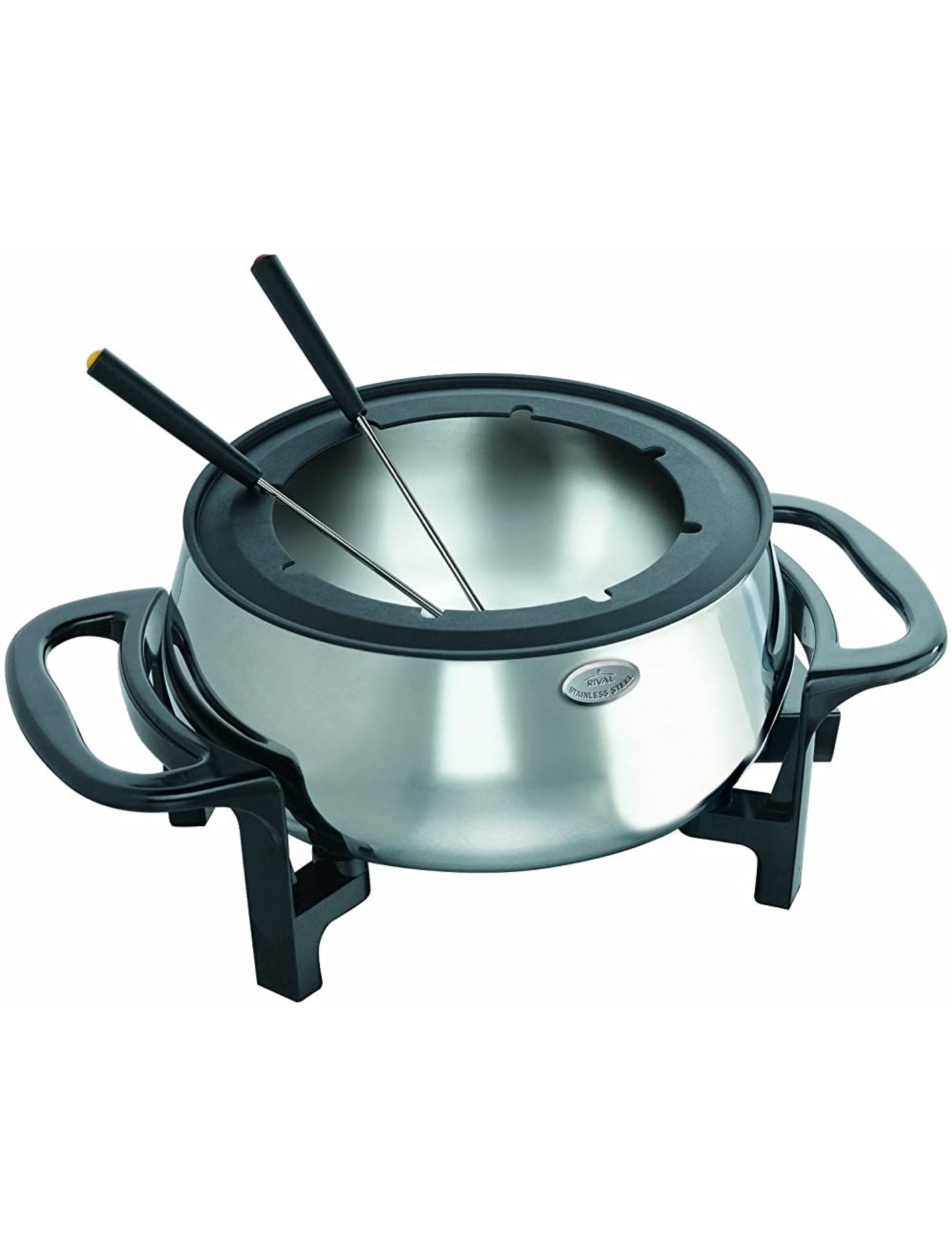Rival Stainless Steel Electric Fondue Pot Set - B1OVHUNNO