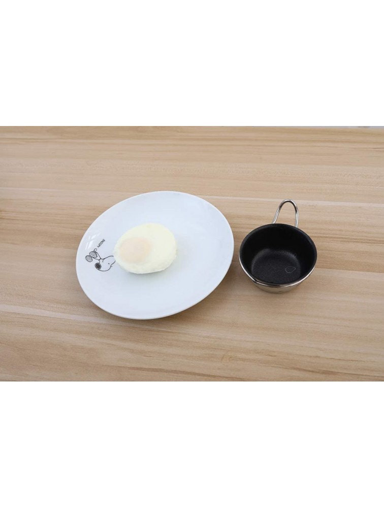 6 cups Egg Poacher Pan Stainless Steel Poached Egg Cooker – Perfect Poached Egg Maker – Induction Cooktop Egg Poachers Cookware Set with 6 Nonstick Large Silicone Egg Poacher Cups - BXSD54V5P