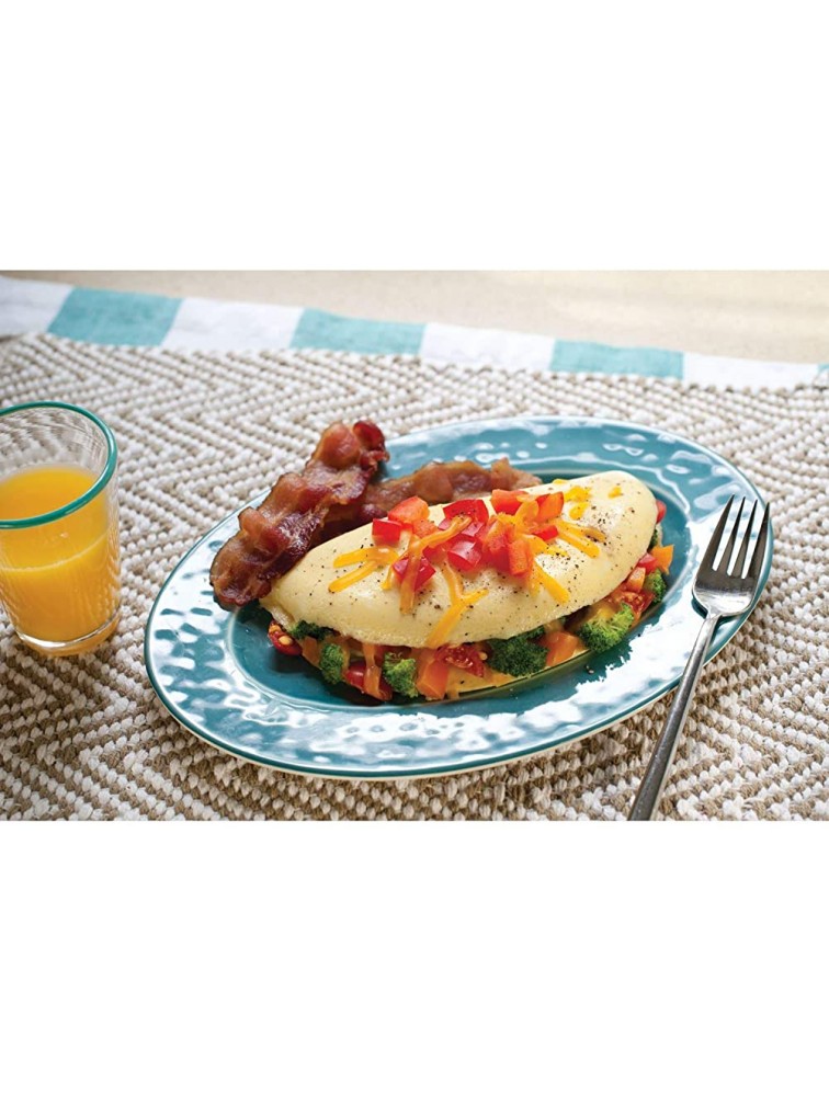 Nordic Ware Easy Breakfast Set Omelet Pan and 2 Cavity Egg Poacher Microwaveable - BP9WNQ7YT