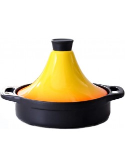 Casserole Dish with Lid Soup Pot 20Cm Tagine Pot Ceramic Pots for Cooking Stew Casserole Slow Cooker Tajine with Lid for Different Cooking Styles for Home Kitchen Color : #3 - BK7YC04W4