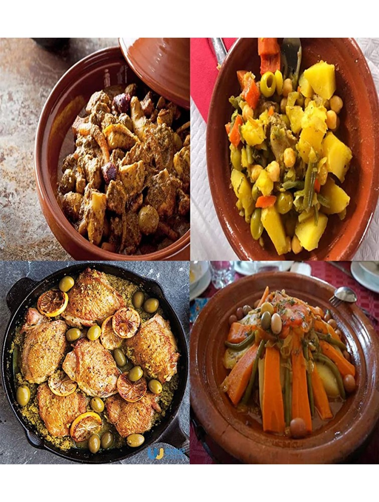 KTYX Tagine Pot Moroccan Cast Iron Tajine Casserole Slow Cooker Tajines Cooking Pot Sets for Cooking Nonstick Le Creuset Outlet Gifts for Mom Size : 28CM - BOM04SIUN
