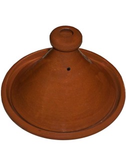 Moroccan Cooking Tagine Handmade Lead Free Safe Glazed Large 12 inches Across Traditional - BVG26UWC9