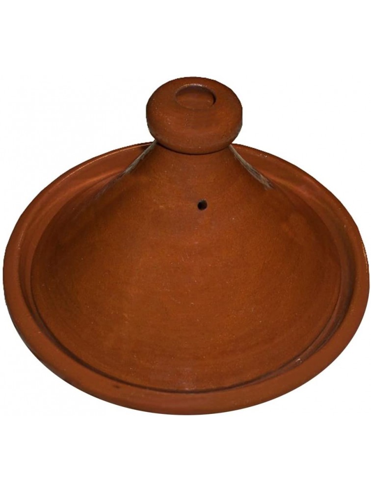 Moroccan Cooking Tagine Handmade Lead Free Safe Medium 10 inches Across Traditional - BL7SVT6MC