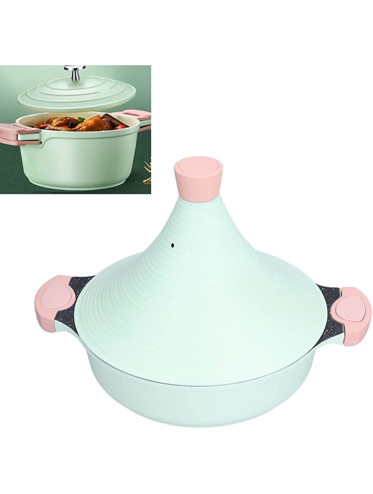 Shanrya Non Stick Tagine Pot with a Lid Tagine Pot for Induction Stove - BWQ7E5YYU