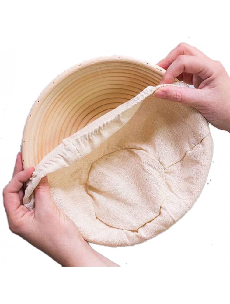 Farm Steady Sourdough Bread Kit! Includes Natural Fiber Banneton Fabric Banneton Cover Bread Lame & More! Make Your Own Sourdough Bread At Home! Easy Sourdough Starter For Your Homemade Sourdough! - BRWR3ZQVN