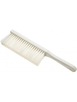 Ateco Counter Duster Brush 1 5 8 x 8-Inch Head with White Nylon Bristles & Molded Plastic Handle - B052RWG18