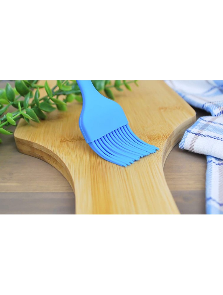 SILCONY 8.4 Silicone Basting Pastry Brush Perfect for Oil Butter Spread Marinades Baste BBQ Grill Cooking BPA Free Food Grade Material Dishwasher Safe 3 8.4 Inches - BMS7SSSS3