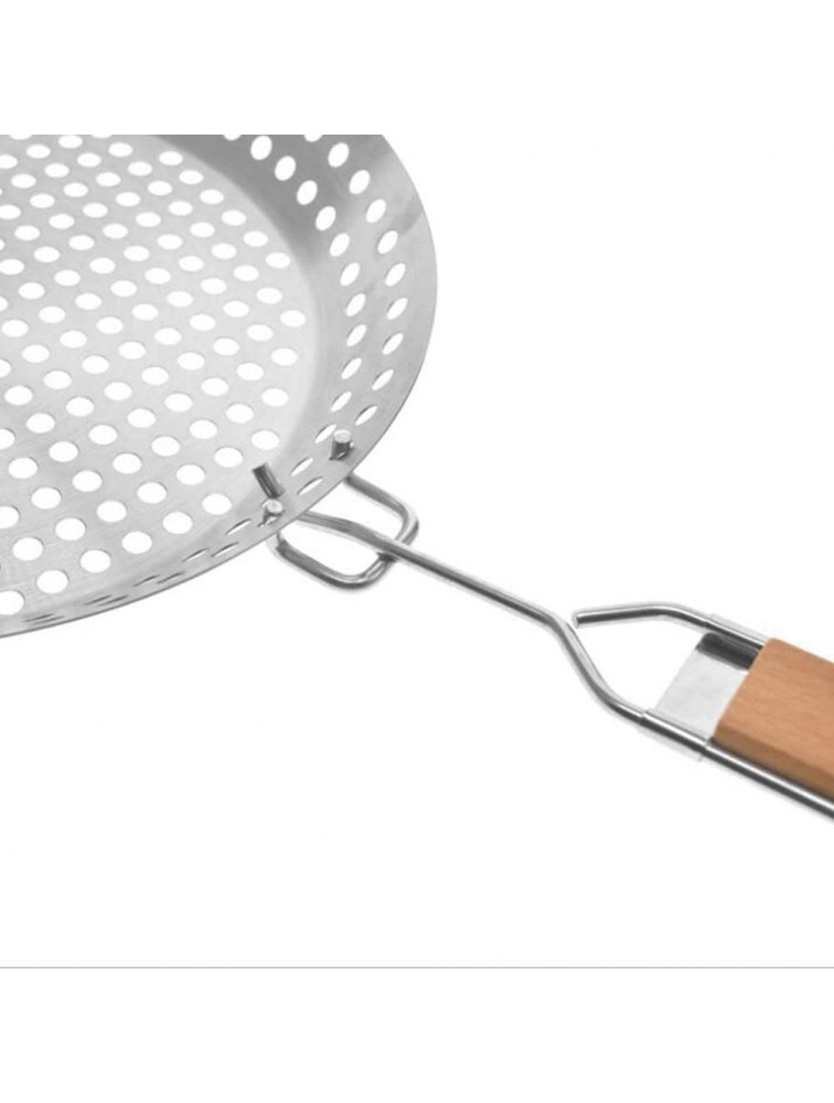 CVLLXS Barbecue Tool Grilled Grilled Rack Circular Vulnerability Barbecue Tray Drying Net Detachable Filter - BTEYM9PTV