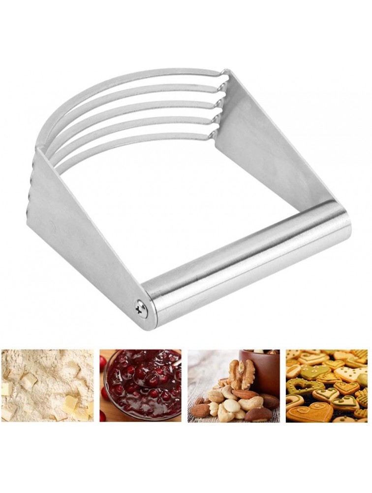 Dough Blender Durable Easy To Operate Pastry Blender Pastry Cutter Stainless Steel Dough Cutter Easy To Clean Dough Mixer for Home Kitchen Baking - BTTXQRCGC