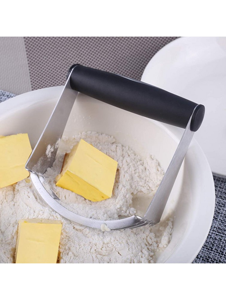 Pastry Blender McoMce Professional Pastry Cutter Dough Blender Dough Cutter with Heavy-Duty Stainless Steel Blades Pastry Cutter Stainless Steel for Cutting Butter and Flour - BQMZRG5DL