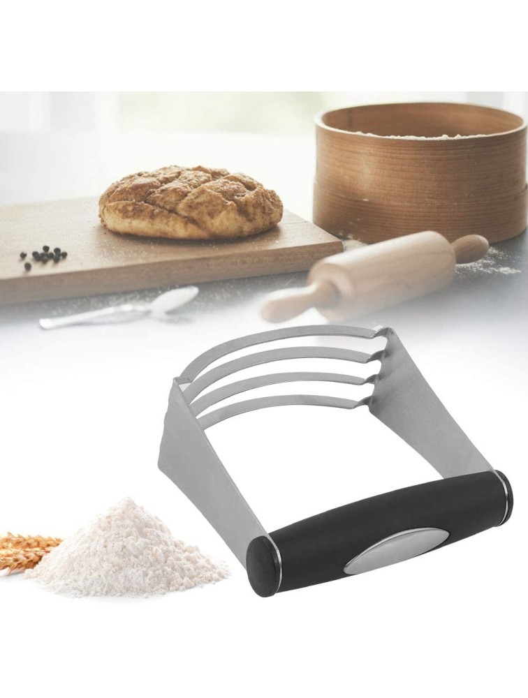 Pastry Cutter Butter Cutter Baking Tool premium stainless steel kitchen for home cafesOvermolded handle - B2Q85QLWC