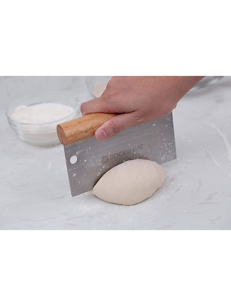 Pie Crust & Pastry Utensils Set 2.2Lb Pie Weights Baking Beans & Pastry Dough Blender & Wood Handle Dough Cutter Set - B9S5IERMZ