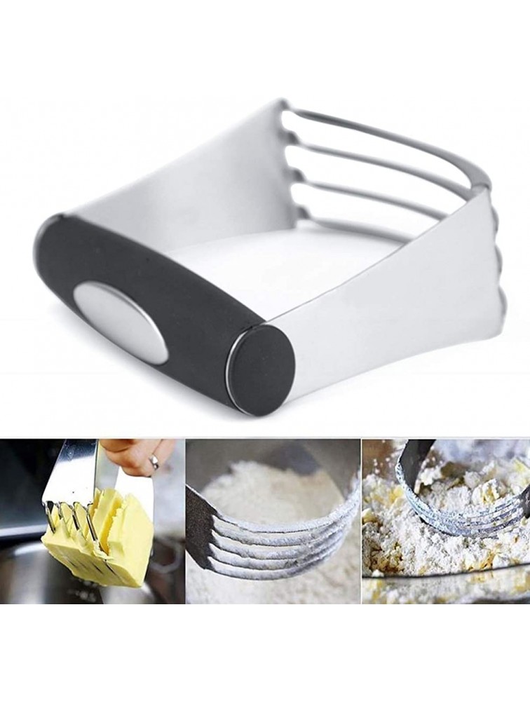 XAN Stainless Steel Biscuit Cutters Dough Blender Pastry Scraper Set Kitchen Tools - BX2L7B1NM