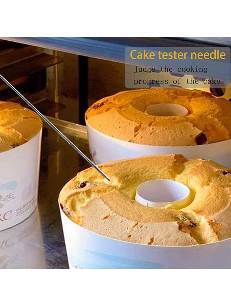 3 Pcs Cake Tester Needle Stainless Steel Cake Testing Probe Cake Tester for Baking,Home Bakery Muffin Bread Skewer Cake Testing Stick - B2UTIK1FH