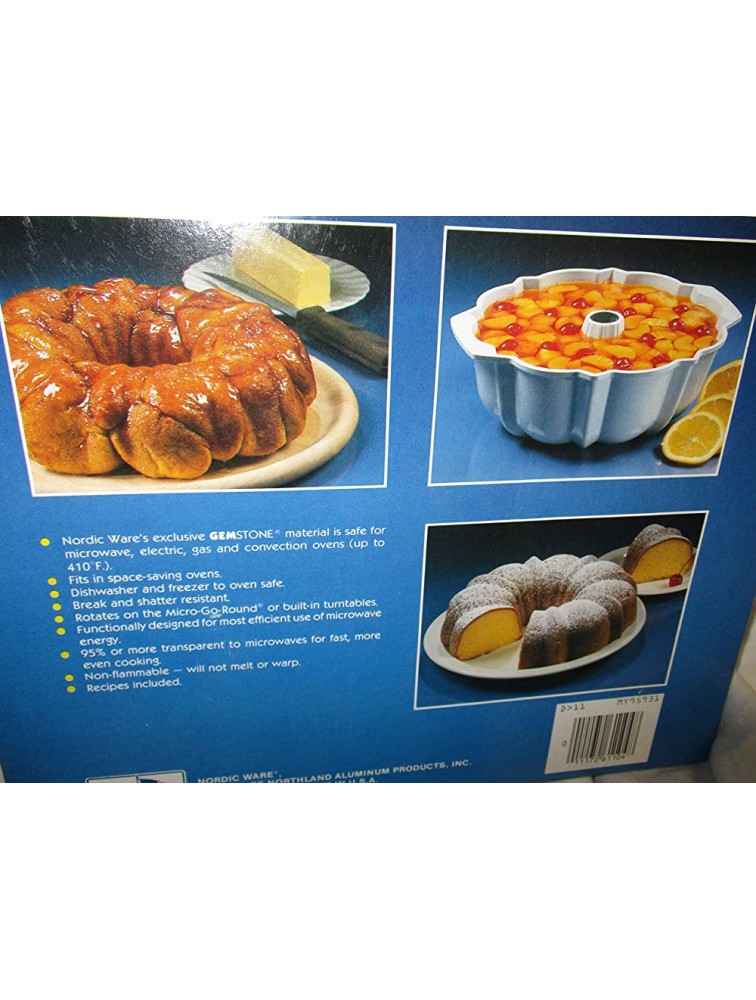 Nordicware Microwave And Conventional Ovens 12 Cup Bundt Pan - BC7YKMX0L