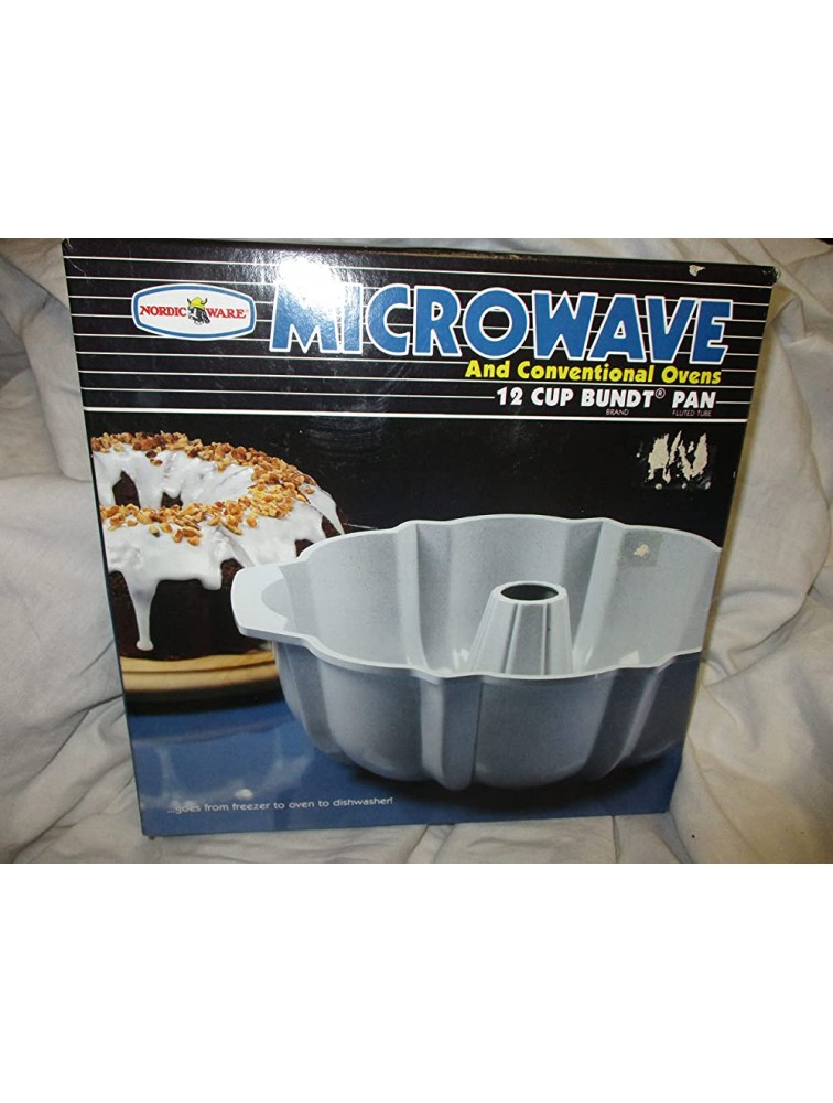 Nordicware Microwave And Conventional Ovens 12 Cup Bundt Pan - BC7YKMX0L