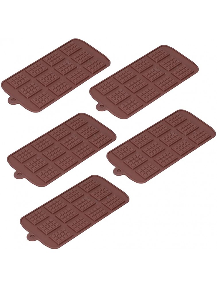Pokerty9 Dessert Decoration Fondant Silicone Material Food‑Grade Silicone Chocolate Mould for Home Baking for Cake Making - BDGG0CED0
