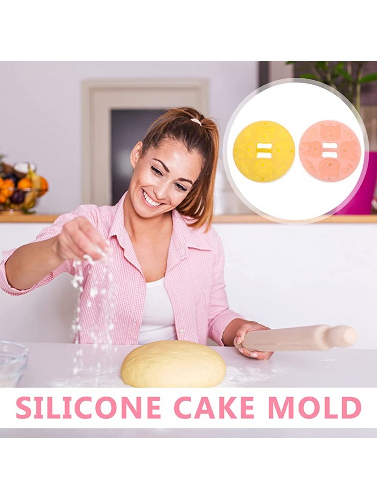 Toyvian 2Pcs Silicone Fondant Mold Animals Silicone Cake Mold DIY Baking Mold for Making Chocolate Fondant Candy Ice Jelly Cake Soap - BFUUHBXRW