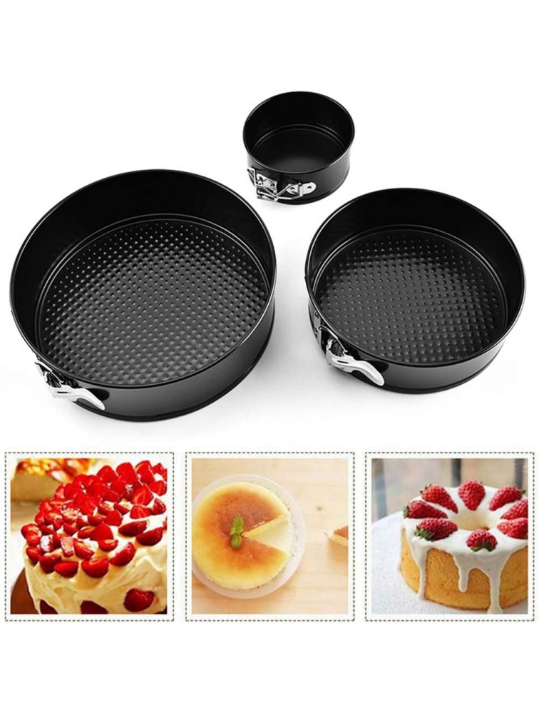 Forart Springform Cake Pans Springform Cake Mould Non-Stick Leakproof Round Cake Pan with Removable Bottom Cake Pan Household Baking Tools for Holiday Birthday Use Multi Size - BR8TAGOGQ