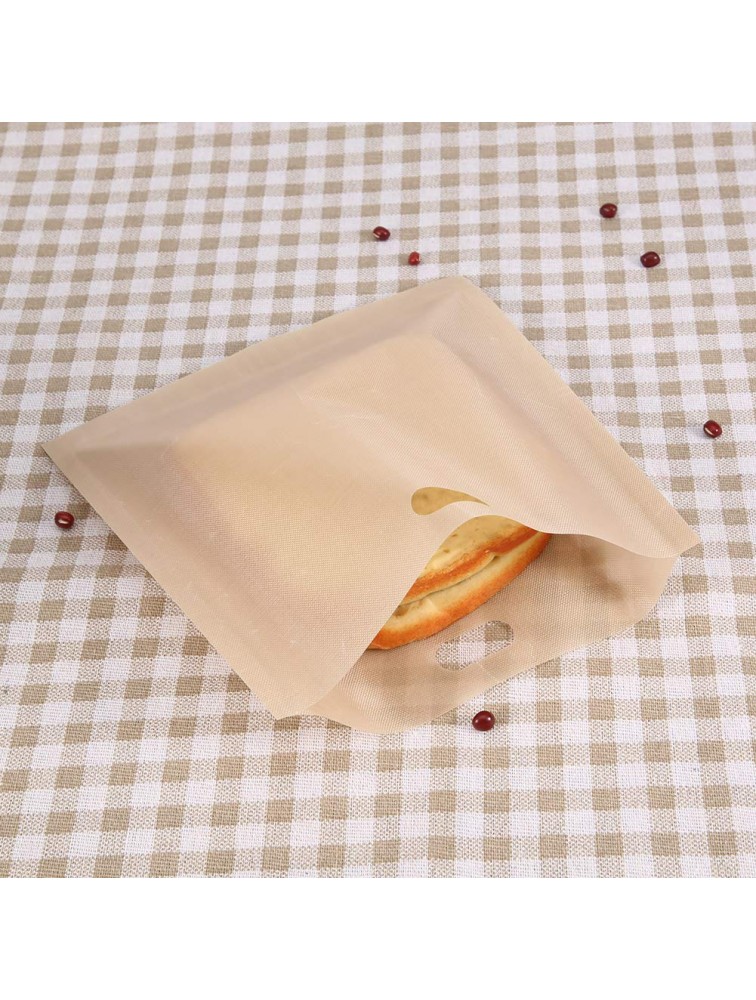 Barbecue Bag,Safe Non Stick Reusable High Temperature Coated Fiberglass Microwave Heating Pastry Toaster Bread Bags #1 - B8KI1BPO5
