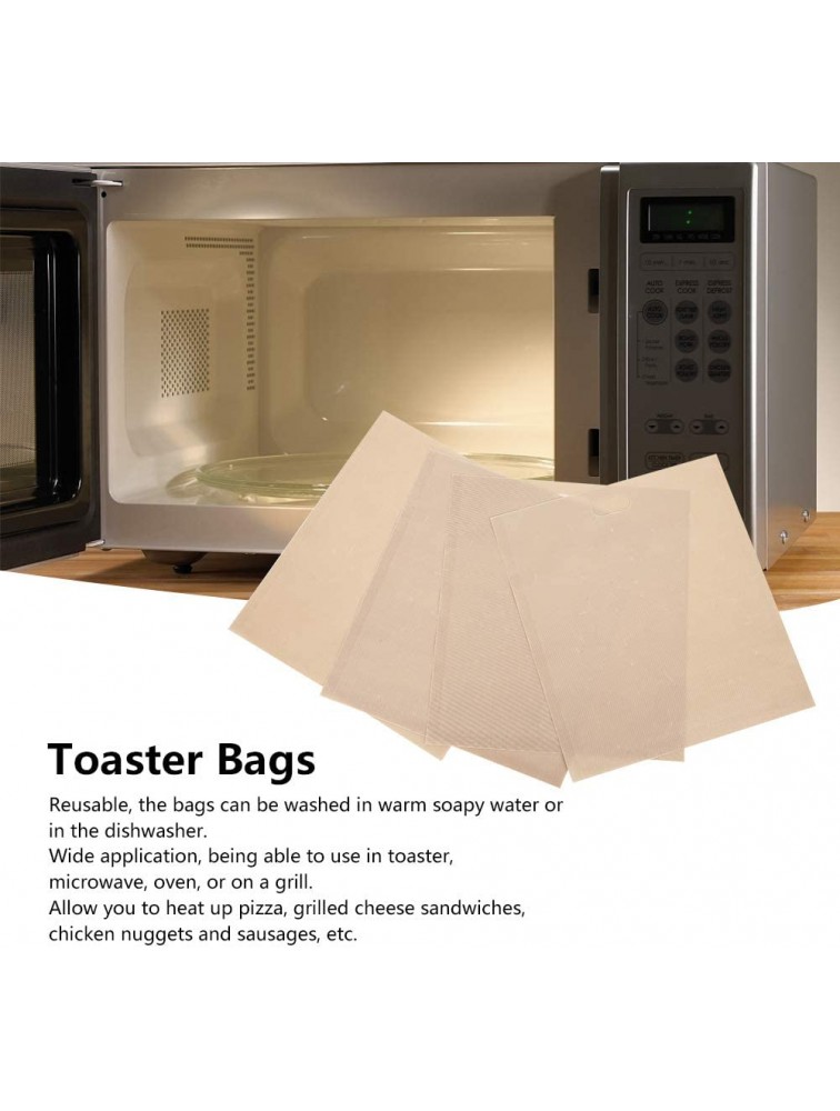 Bread Bags for Homemade Bread Healthy Bread Bags Large for Toaster Microwave Oven or on a Grill - BCHYEWGFC