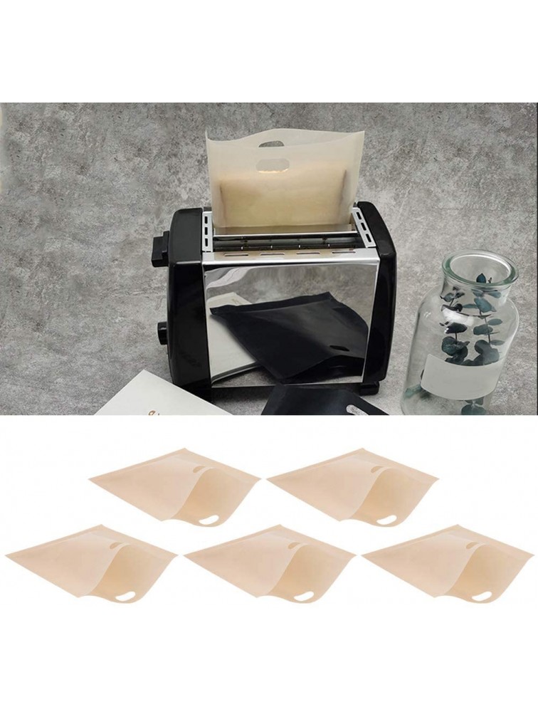 Easy to Clean Bread Bags Freezer Bread Bags for Homemade Bread Non‑Stick Multipurpose for Toaster Microwave Oven or on a Grill - BSPJGM3NM
